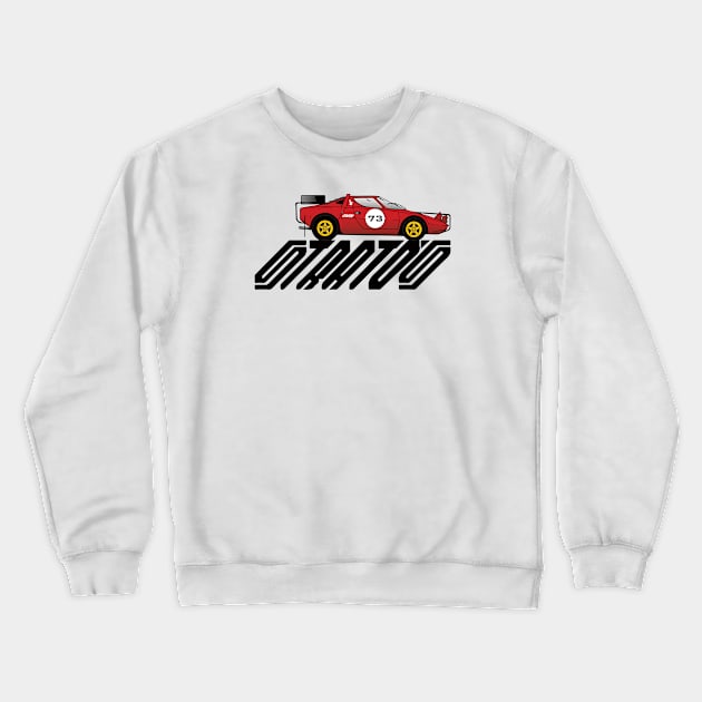 Stratos 73 Rosso Crewneck Sweatshirt by NeuLivery